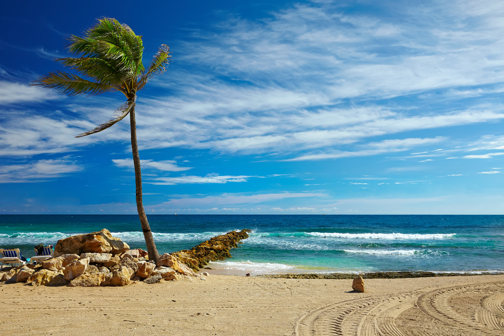 Beach in Haiti